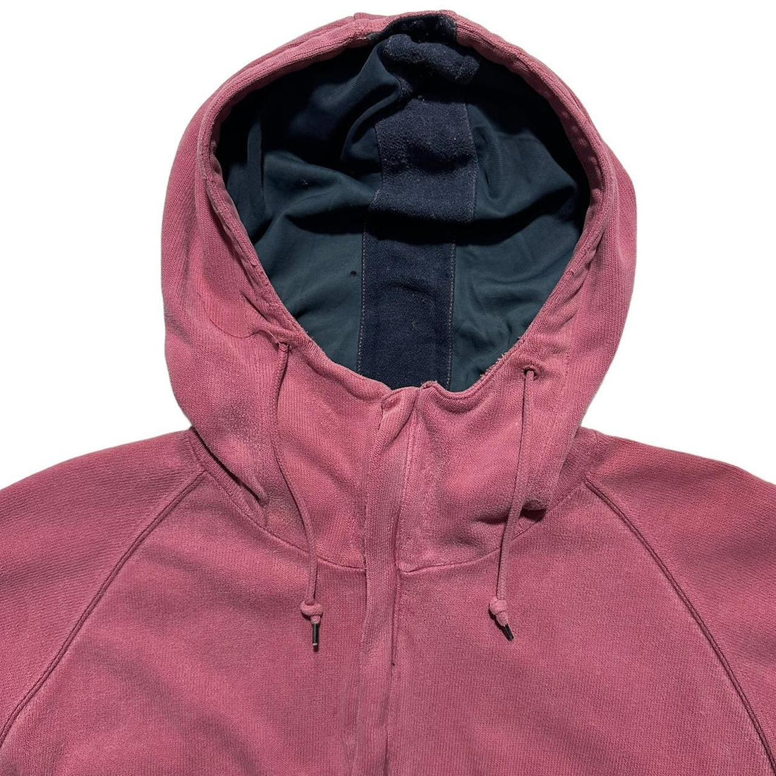 Stone Island 1994 Pink Half Zip Cotton Pullover