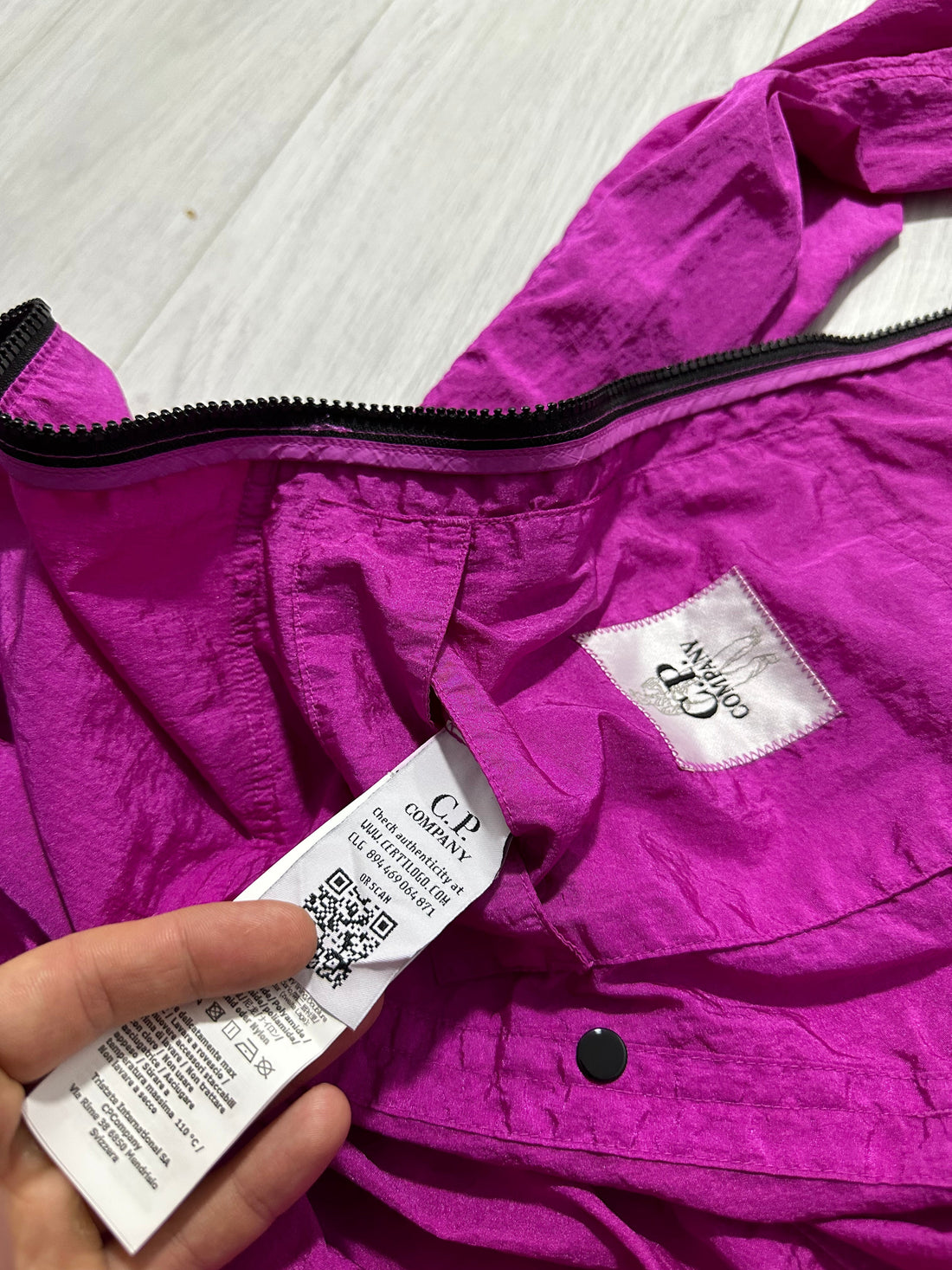 CP Company M.T.t.N Pink Nylon Jacket