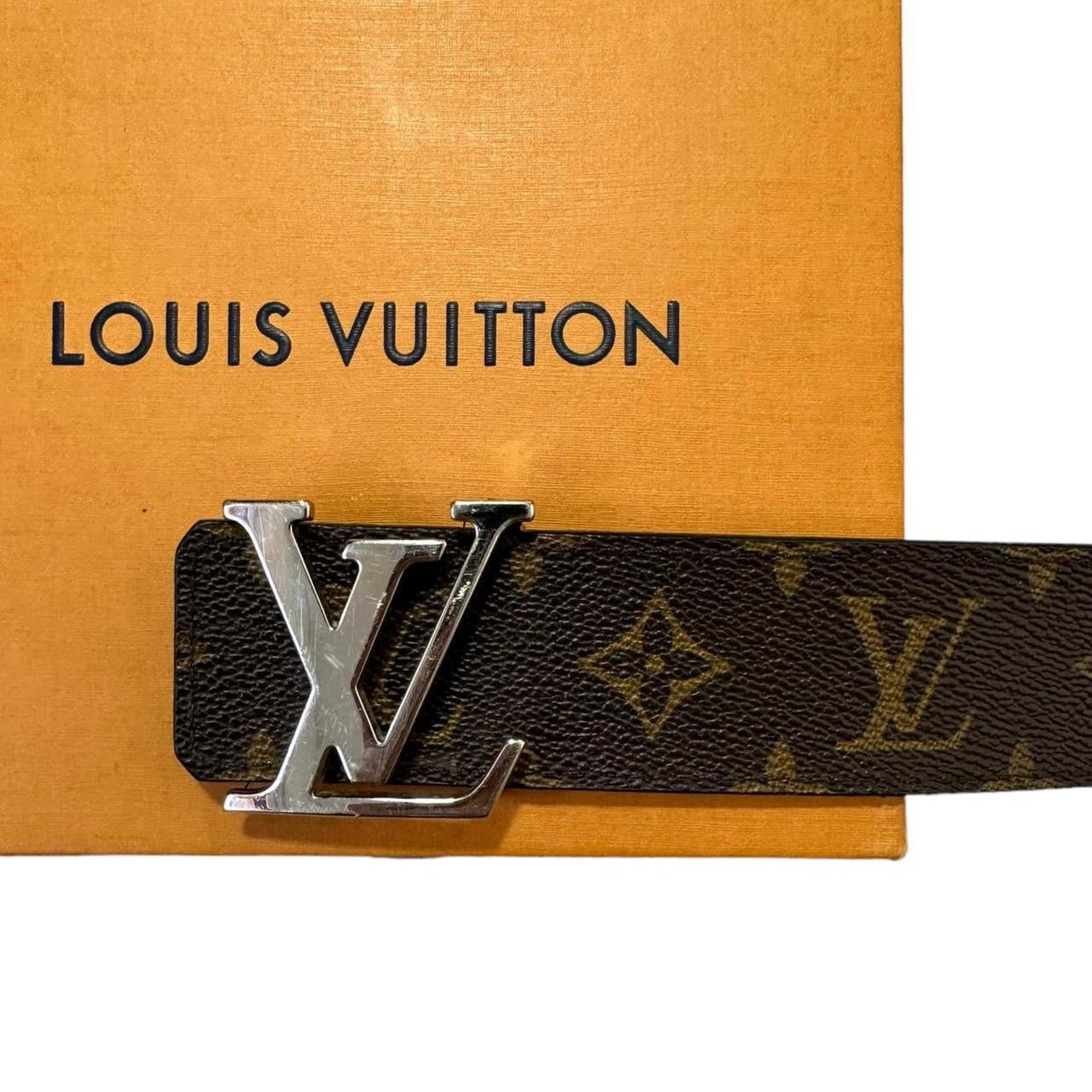 Lv leather discount belt