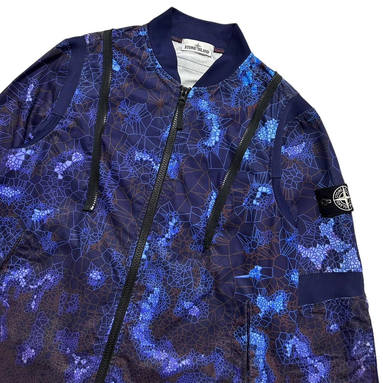 Stone island printed on sale heat reactive jacket