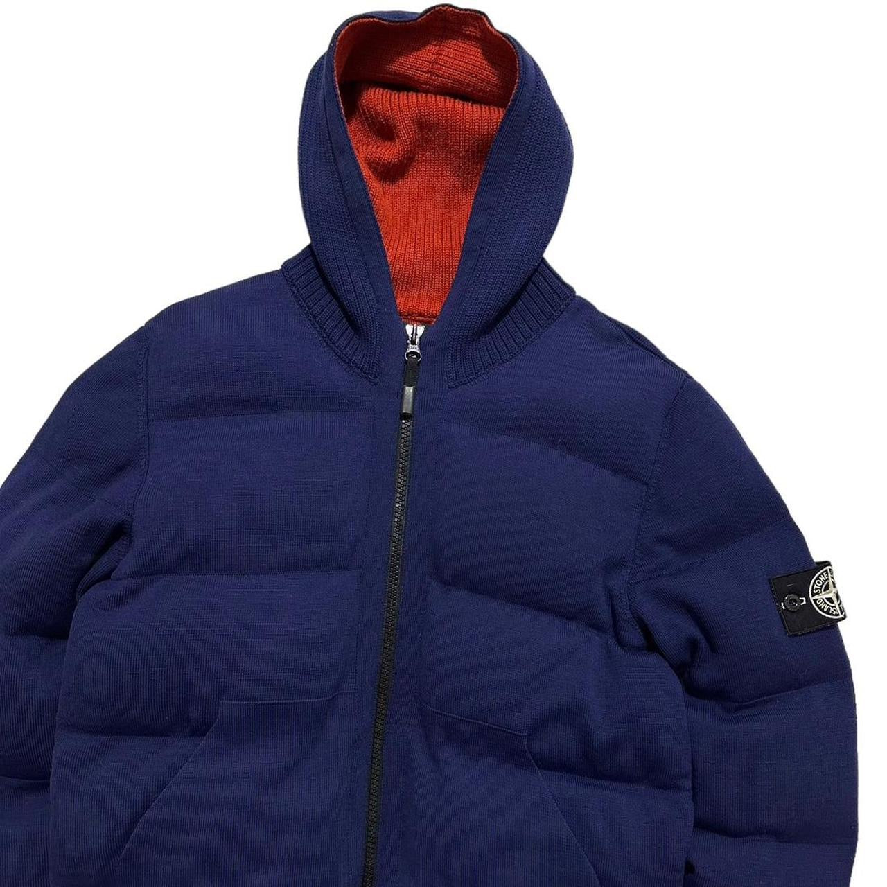 Stone island multi clearance bag knit down jacket