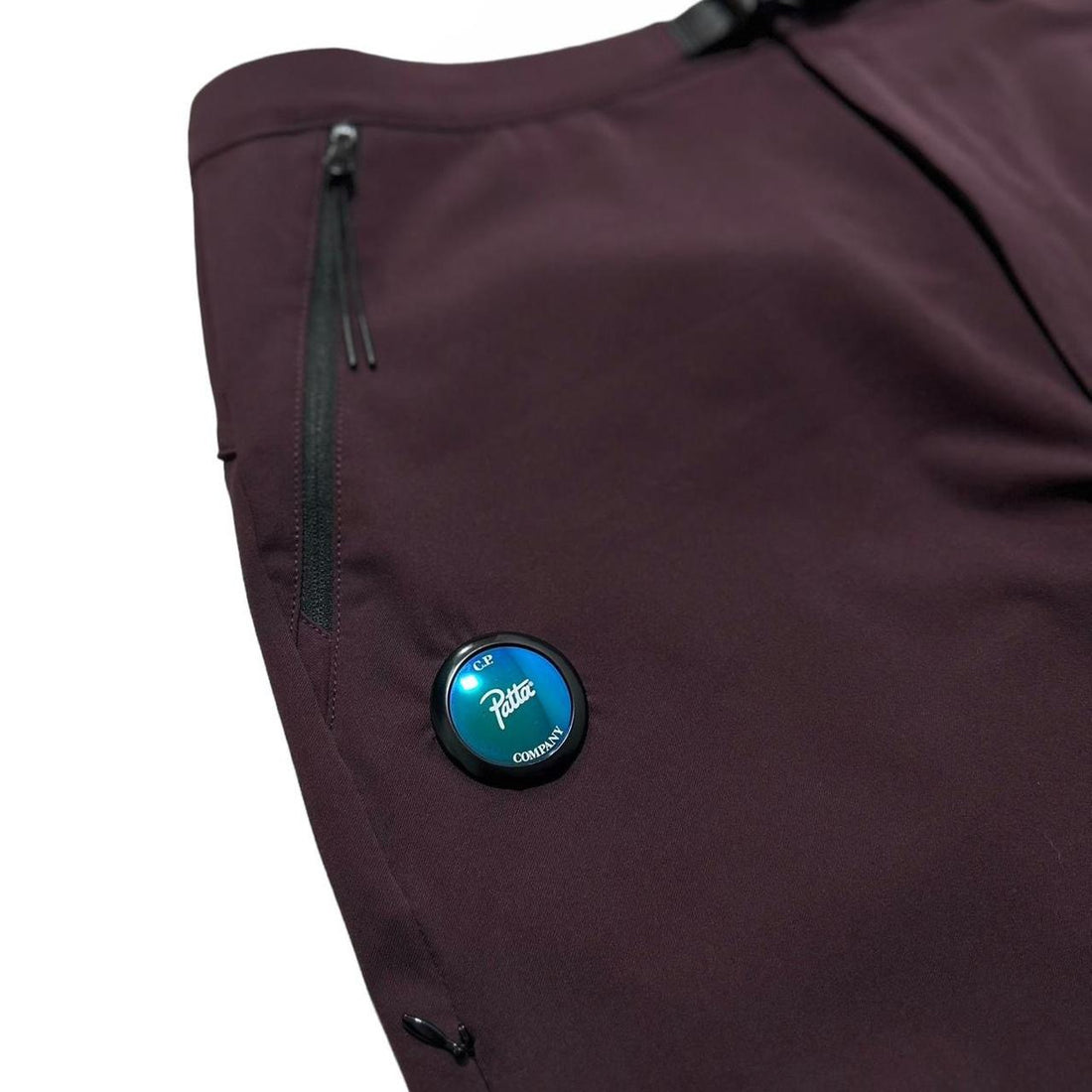 CP Company Patta Burgundy Shell Bottoms