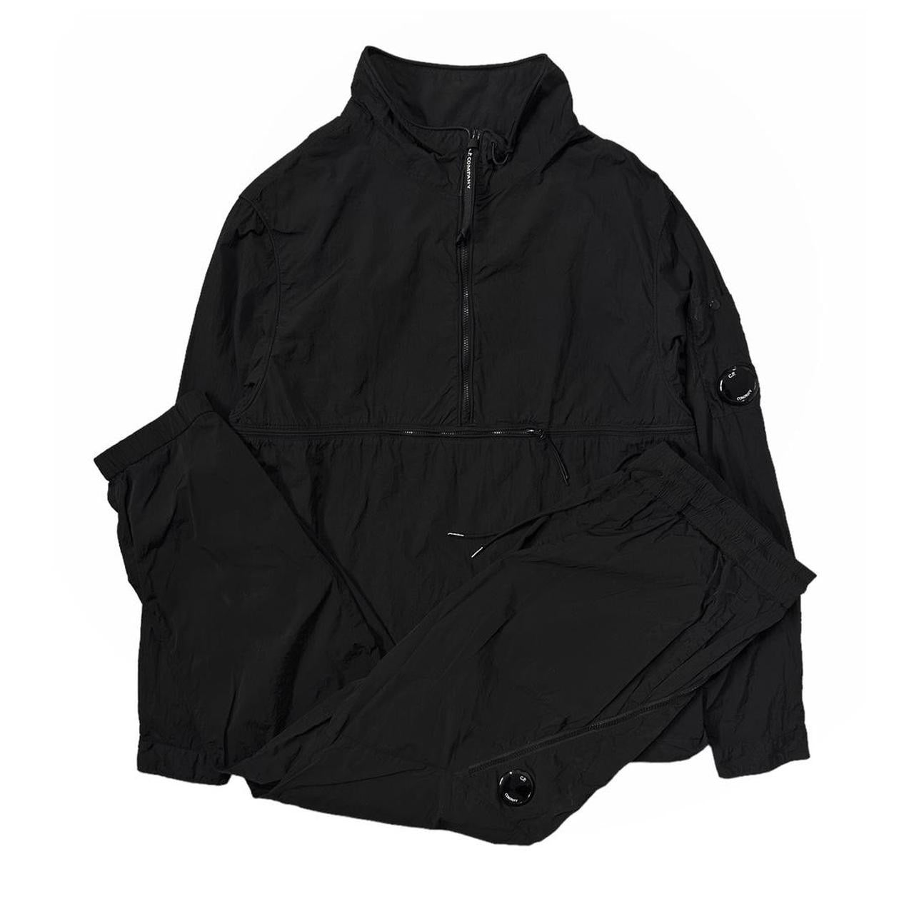 Cp company best sale black tracksuit