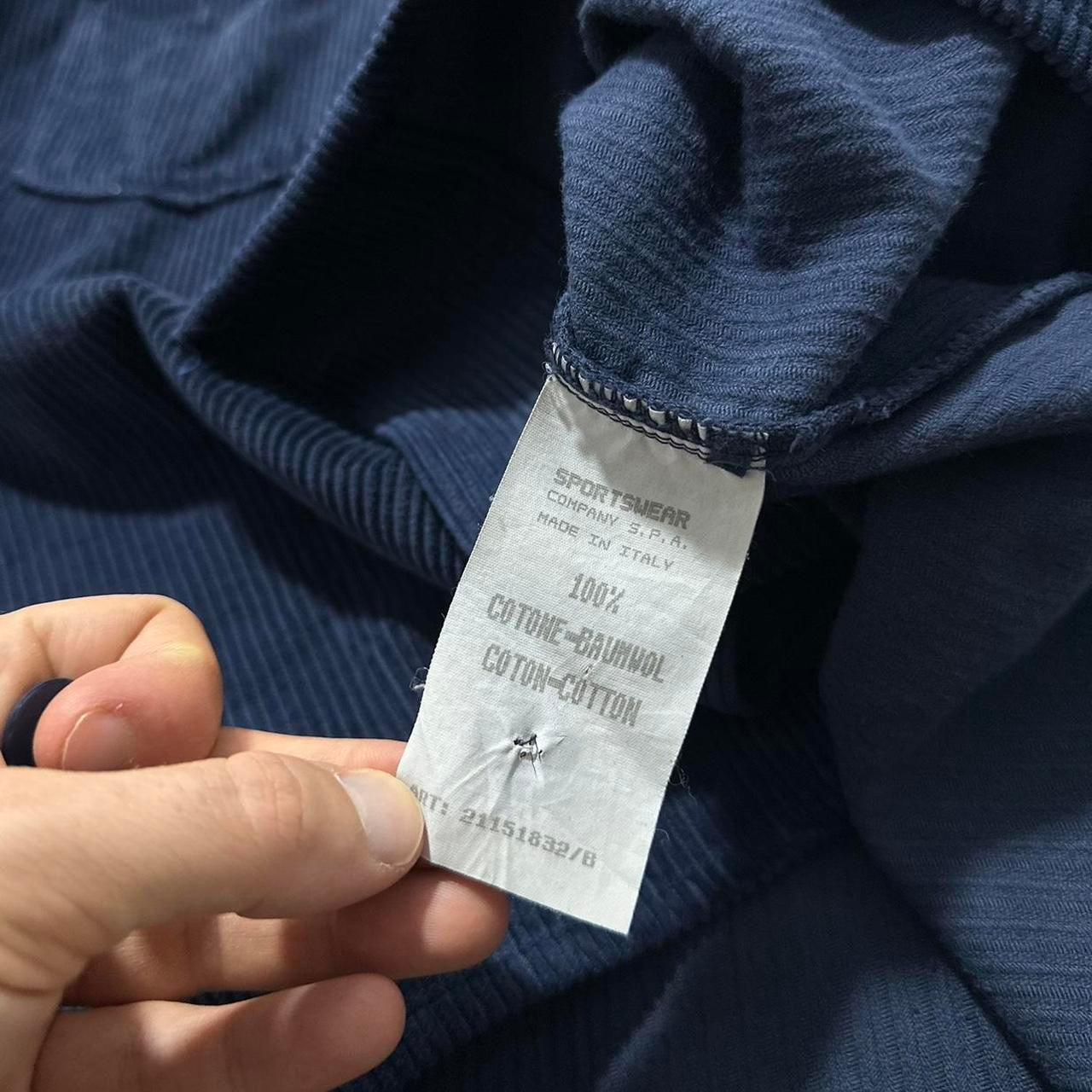 Stone Island 90's Heavy Jumbo Corduroy Shirt – TobyTides