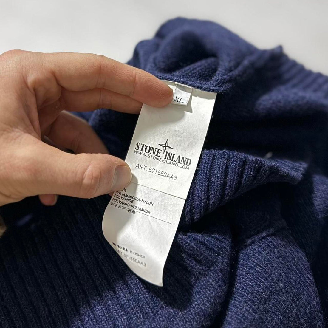 Stone Island Wool Pullover Crewneck