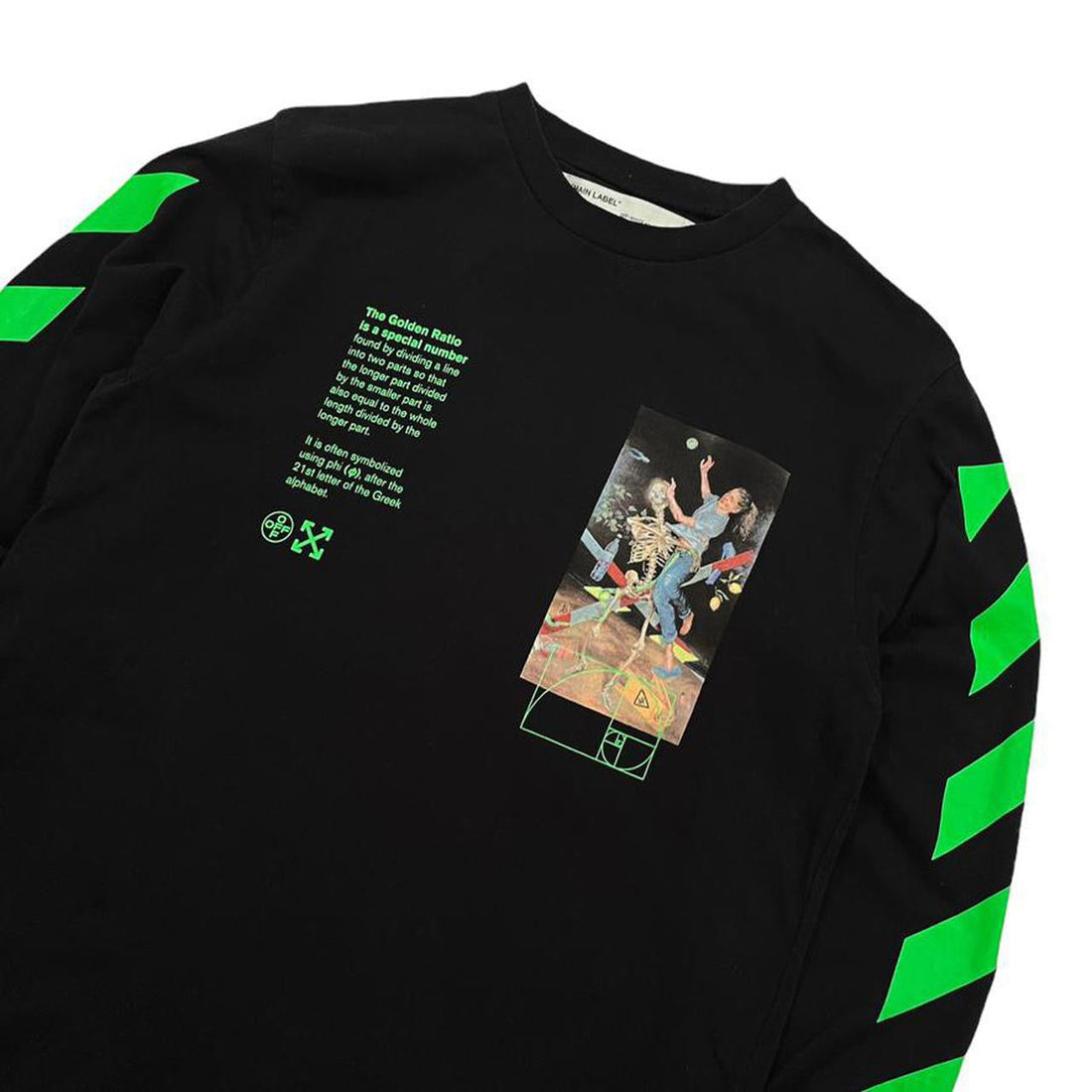 Off-White Golden Ration Long Sleeve Top