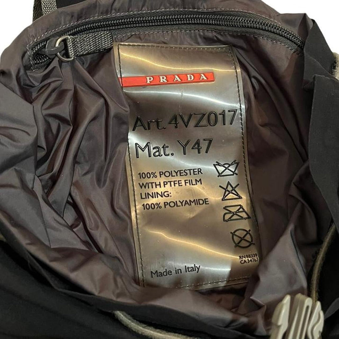 Prada Sport Black Backpack