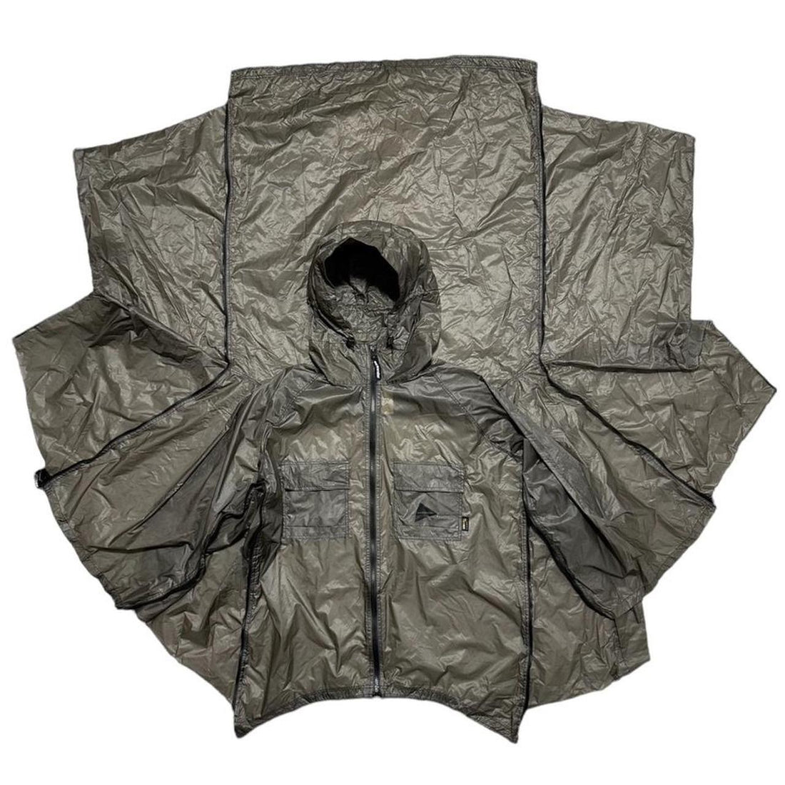 And Wander Packable Transformable Jacket Poncho