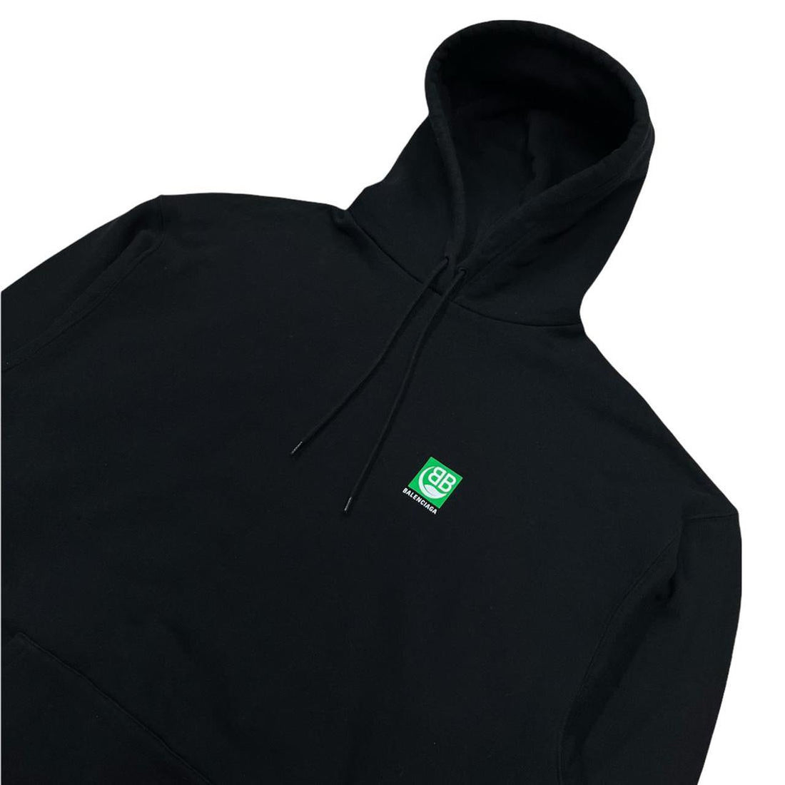 Balenciaga black Eco pullover hoodie