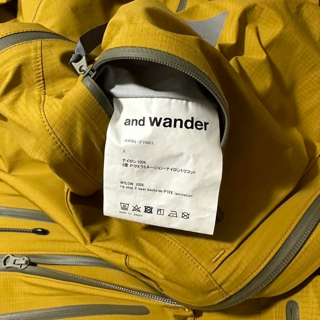 And Wander Event Multipocket Jacket