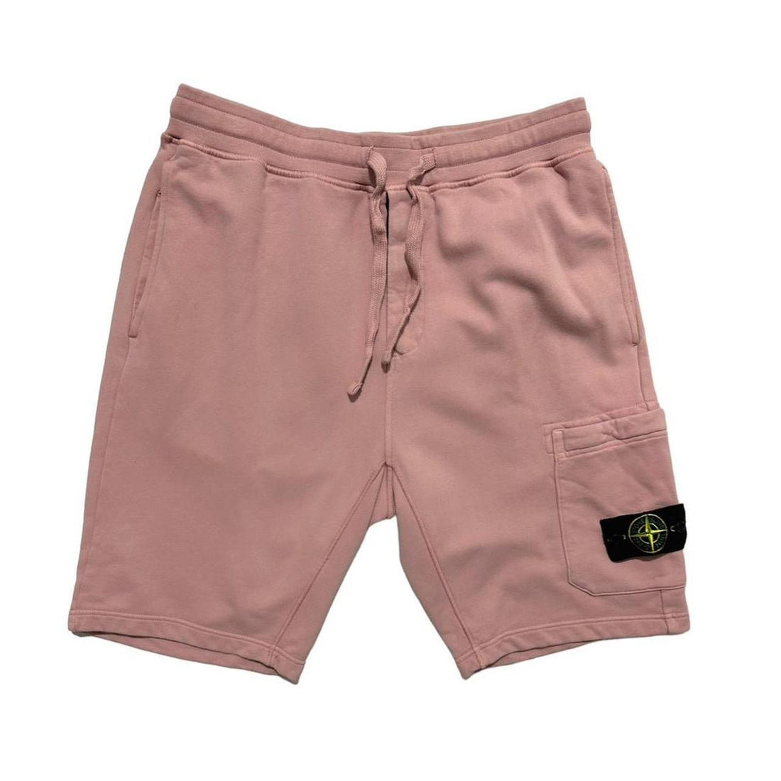 Stone Island Pink Sweatpants Shorts
