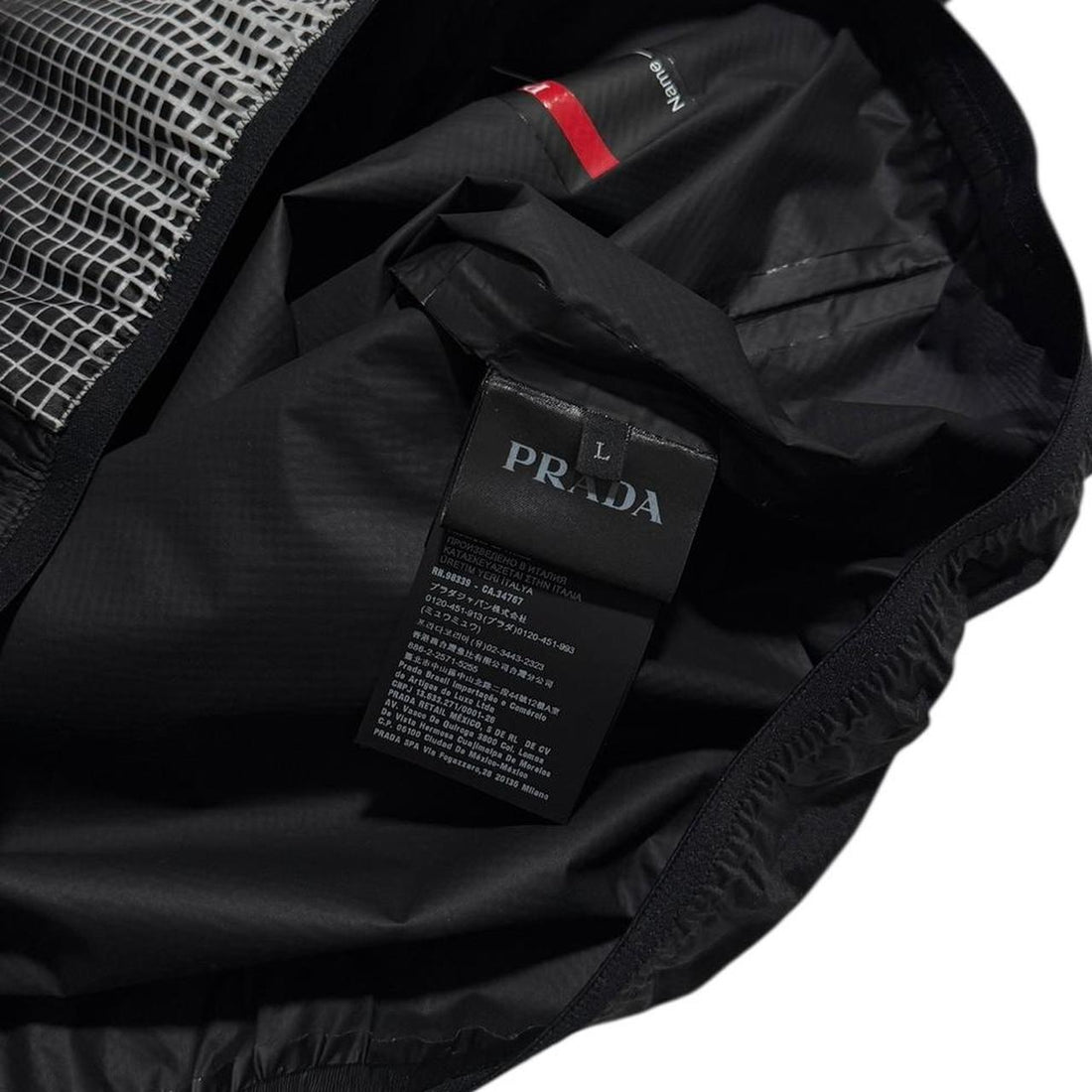 Prada Printed Windbreaker Jacket