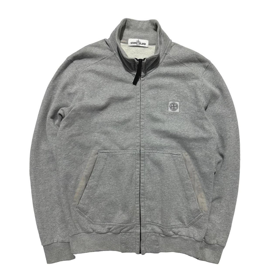 Stone Island Grey Full Zip Up