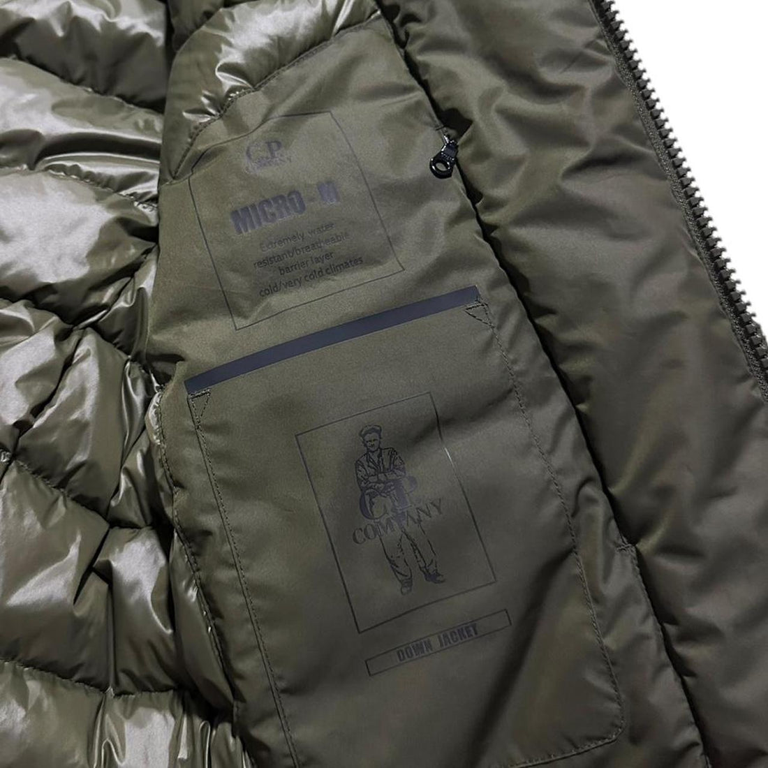 CP Company Micro-M Face Mask Down Jacket