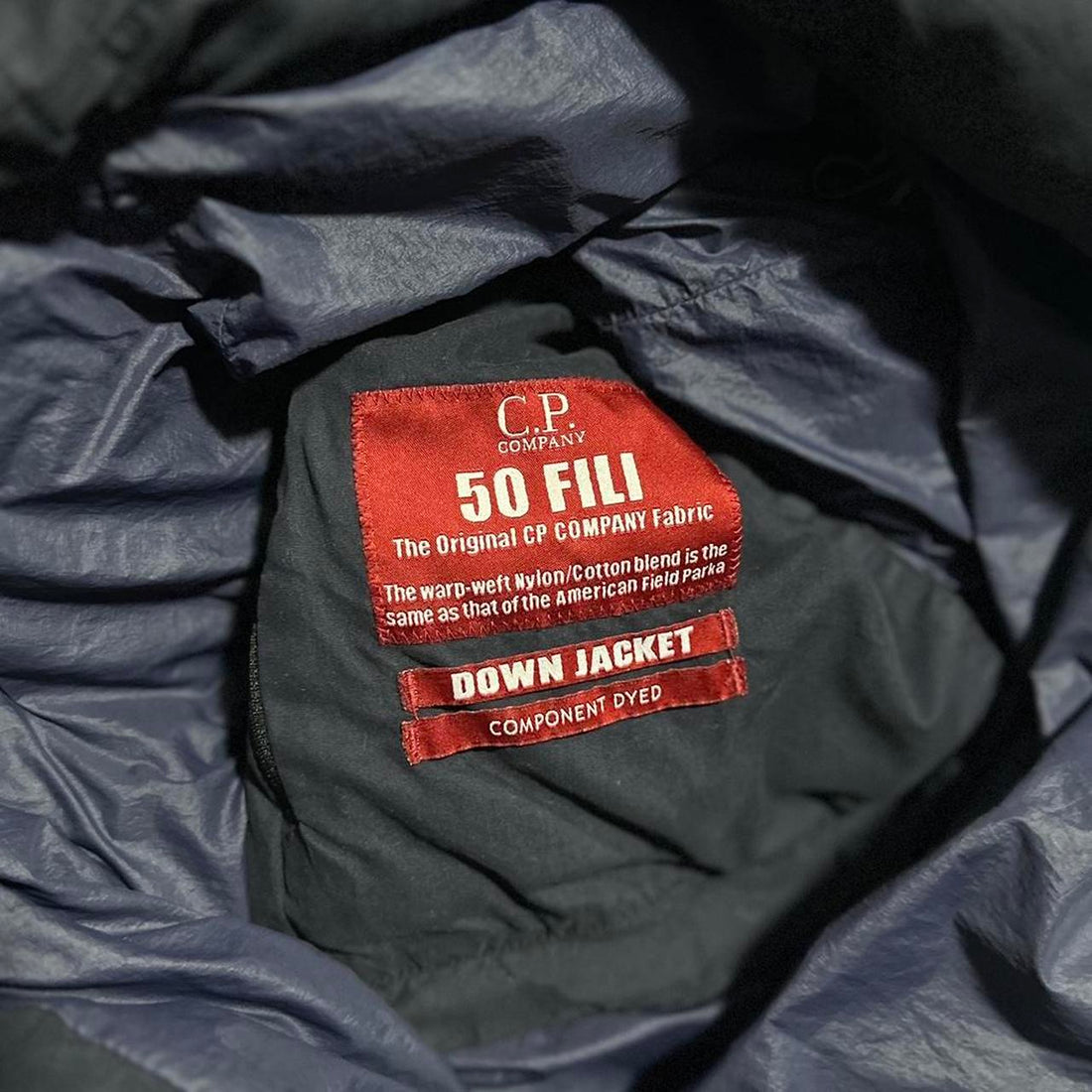 CP Company 50 Fili Down Fur Jacket