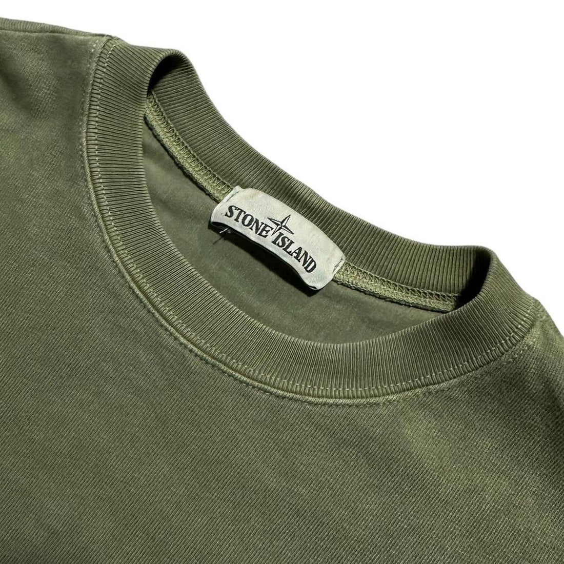 Stone Island Green Pullover Crewneck