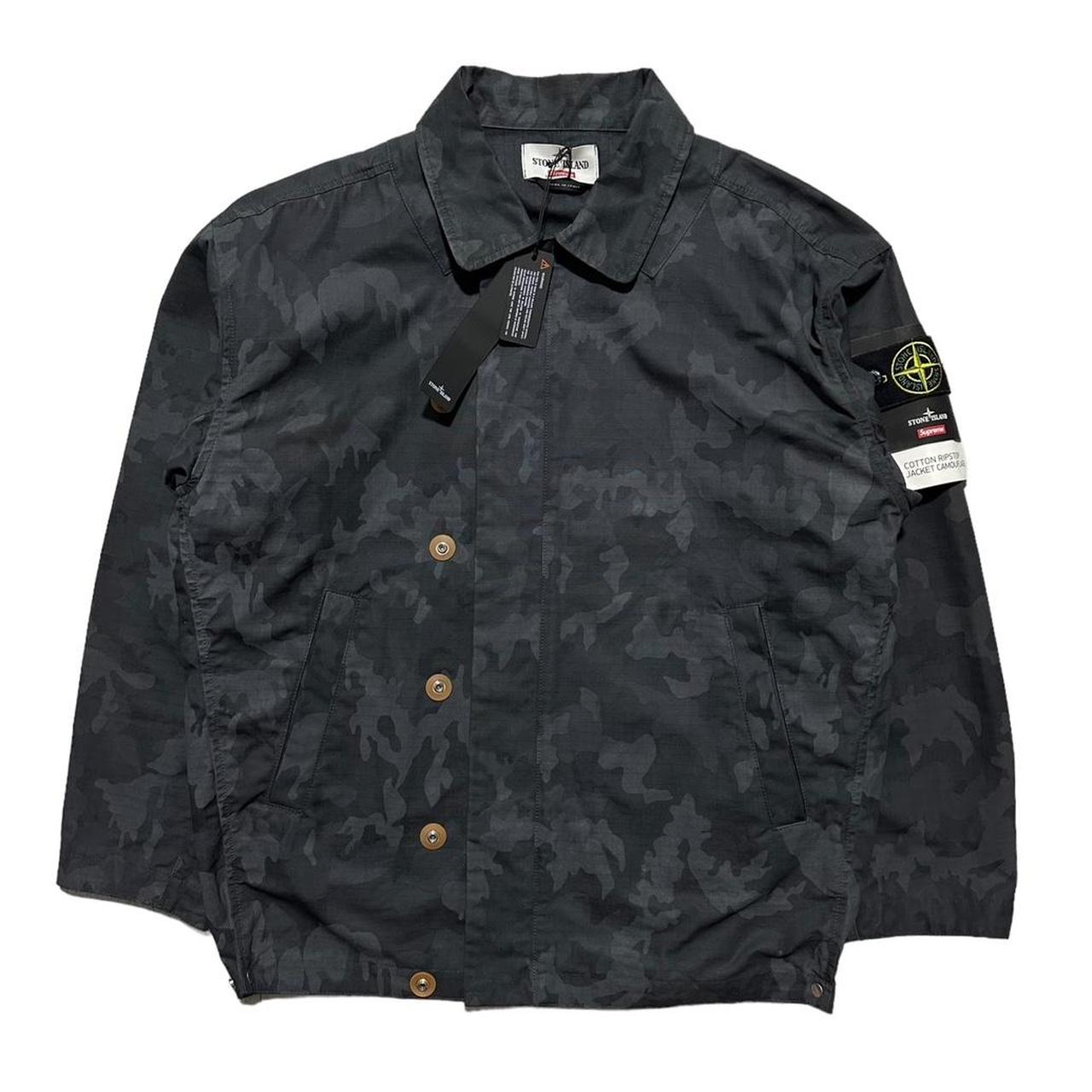 Supreme Stone Island Ice Camo Harrington Jacket TobyTides