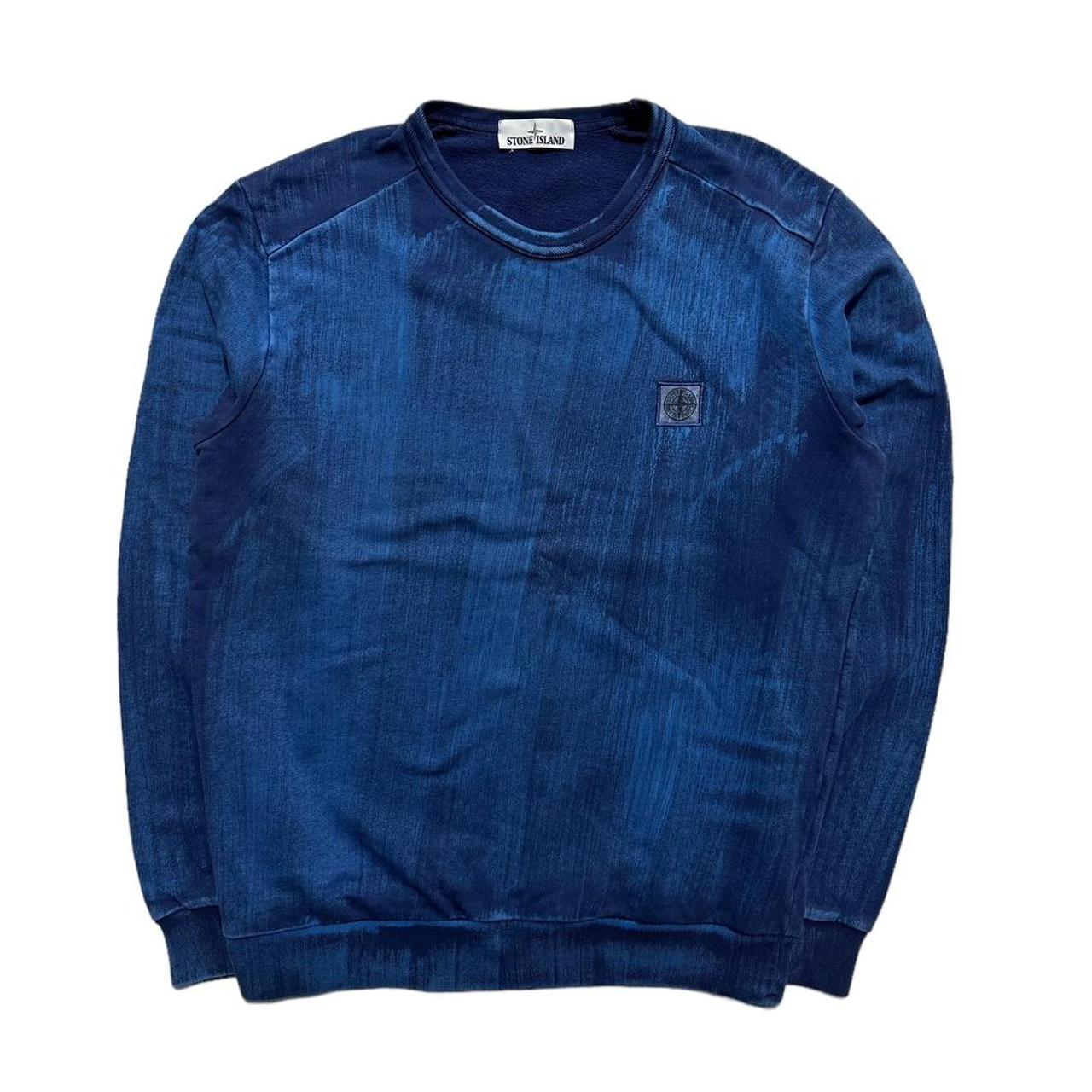 Stone island sales hand corrosion sweatshirt