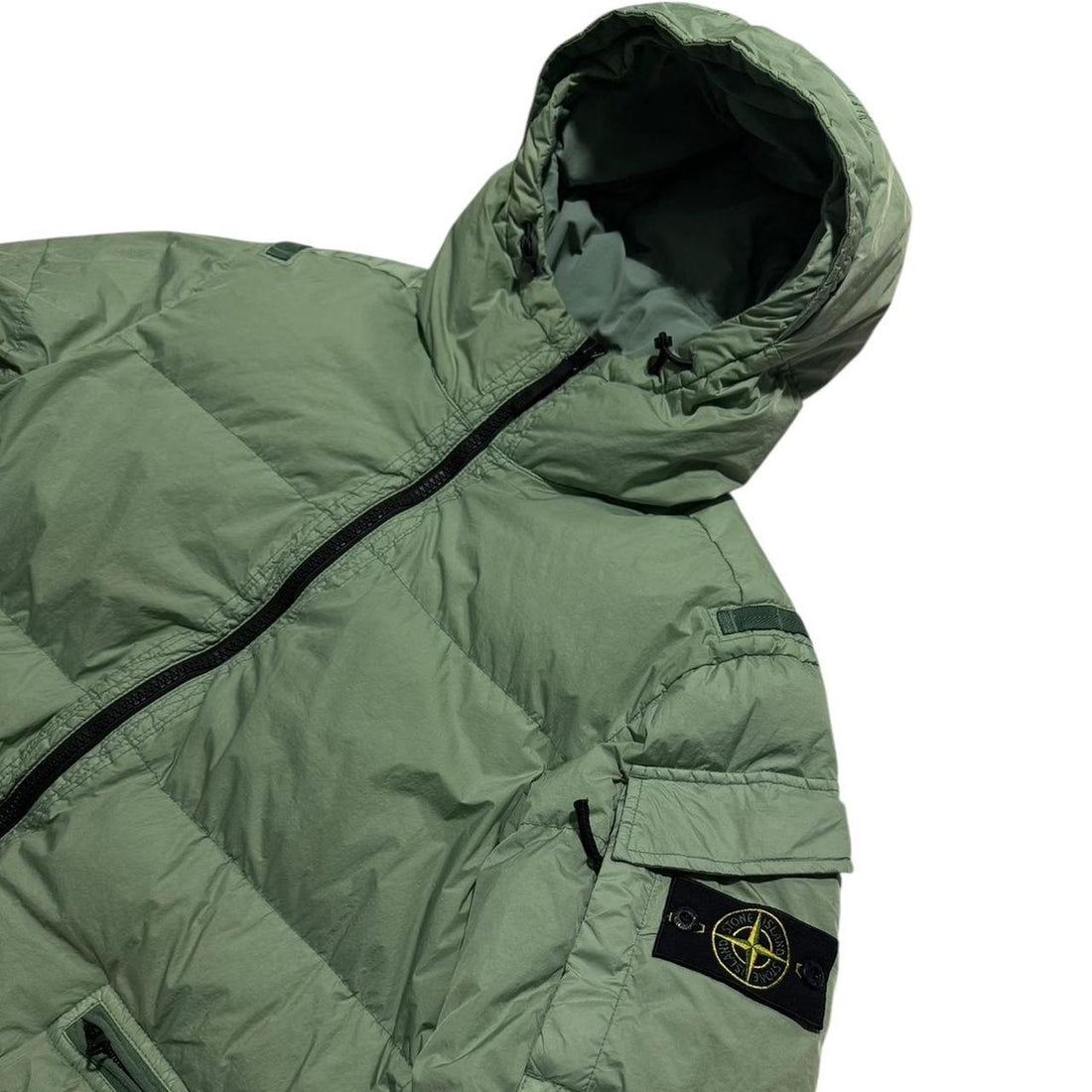 Stone Island Garment Dyed Down Crinkle Reps Jacket