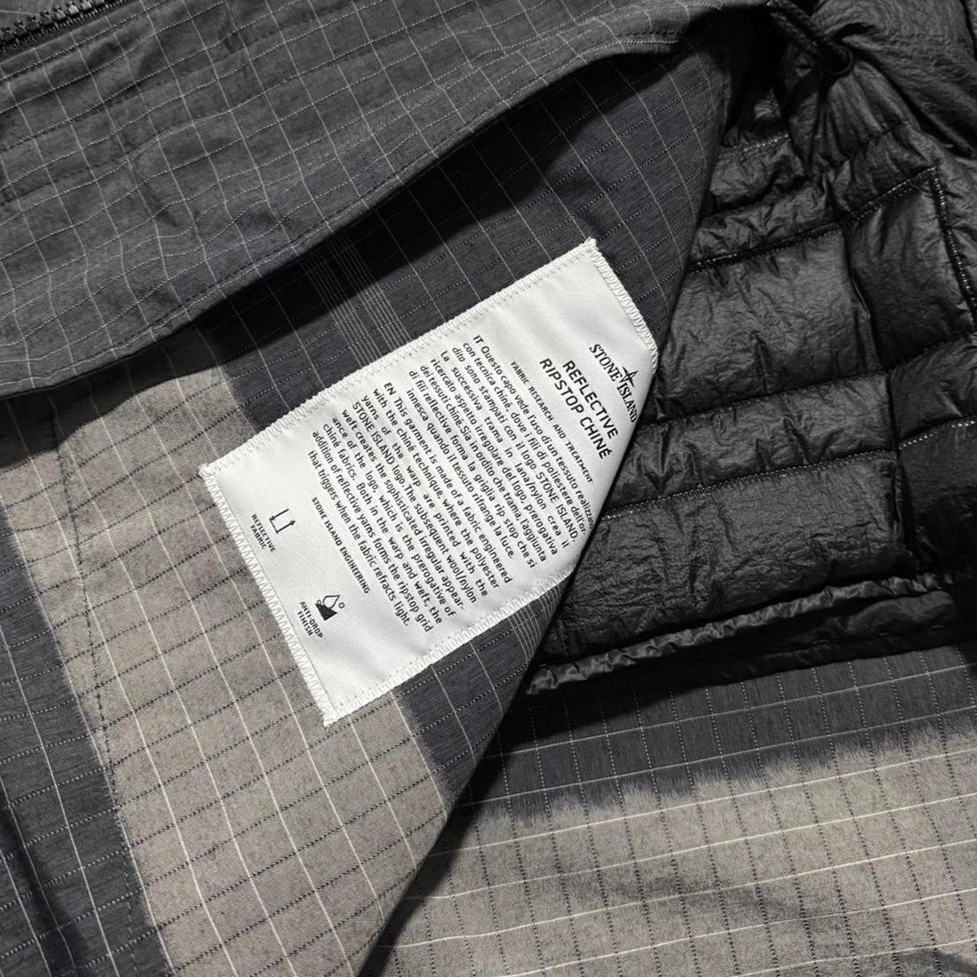 Stone Island Reflective Ripstop Chine Jacket