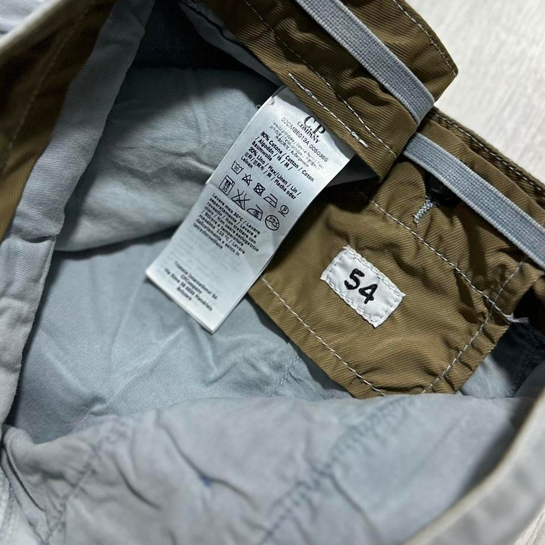 CP Company Blue Cargo Shorts