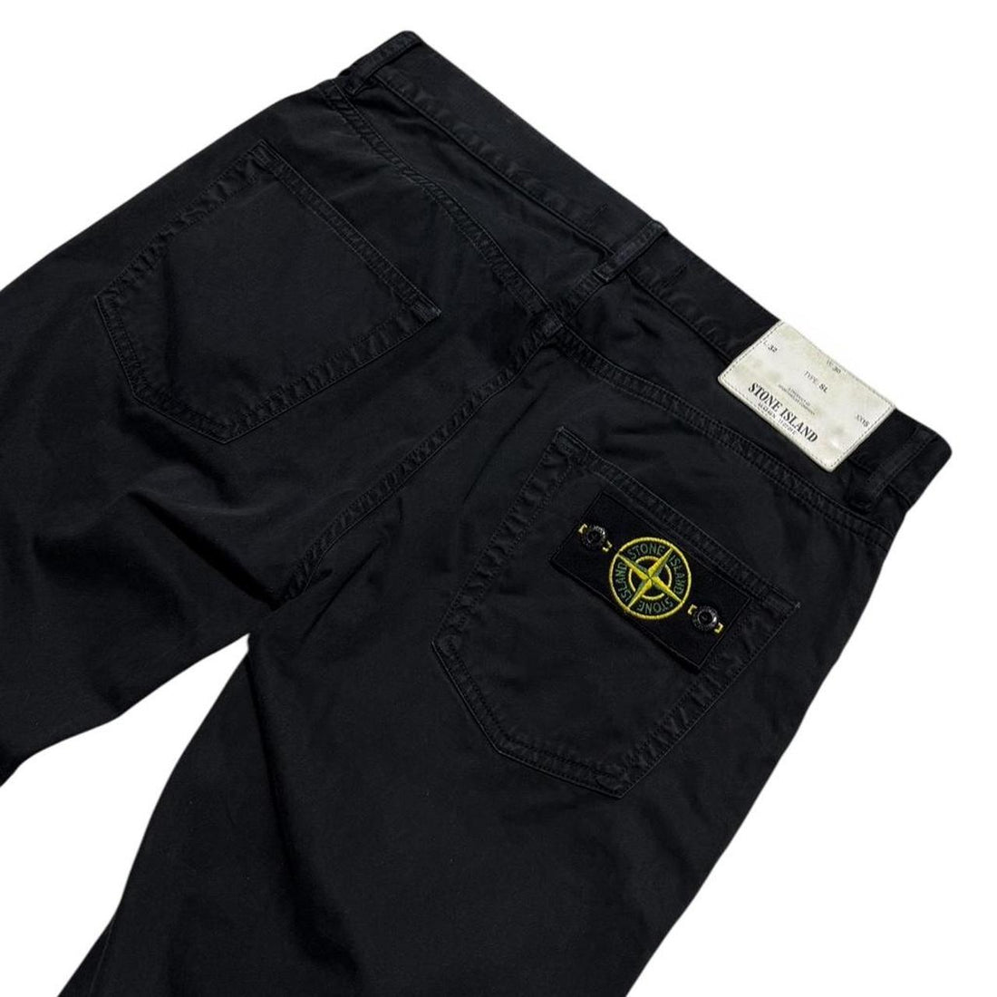 Stone Island Black Trousers
