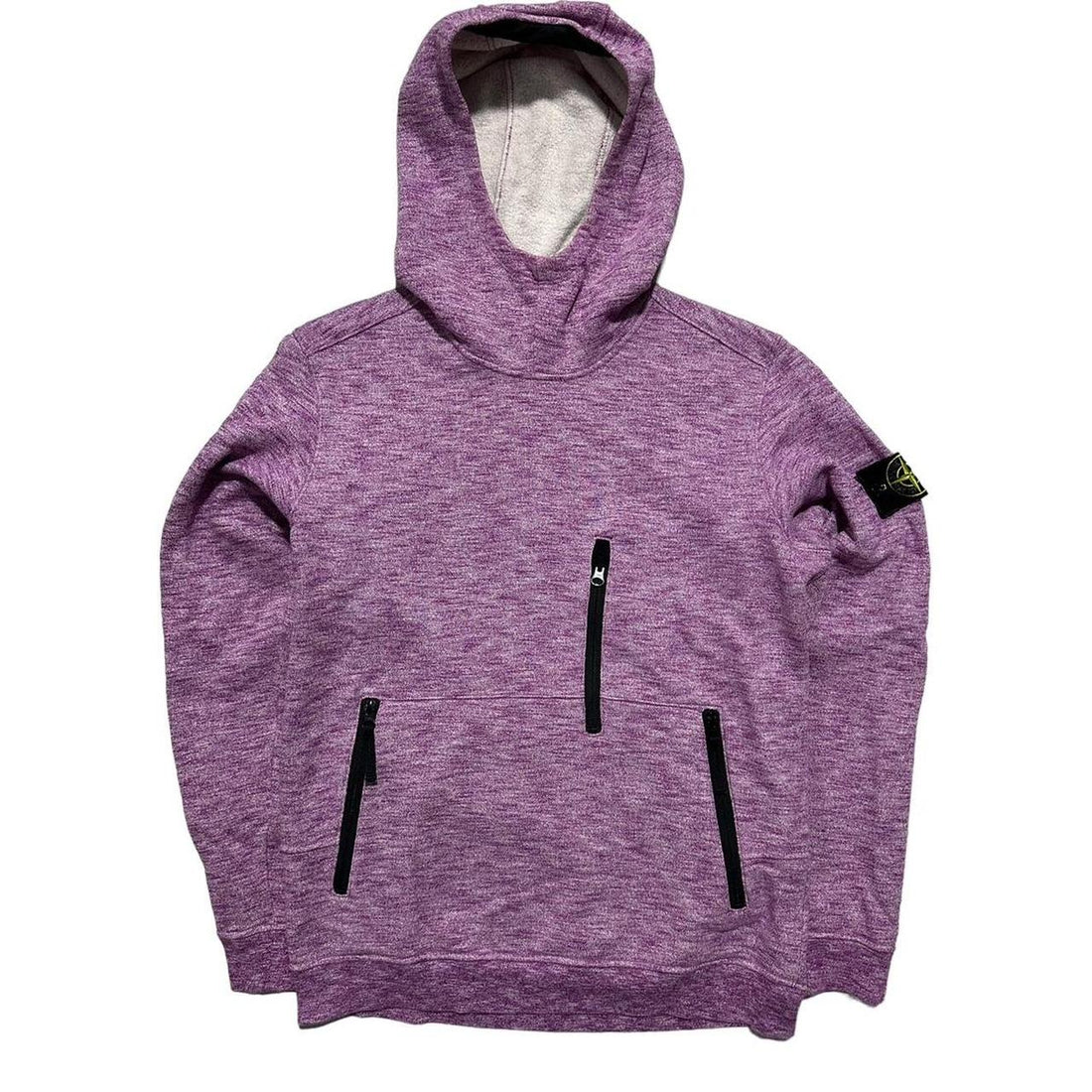 Stone Island Pink Grain Pullover Hoodie