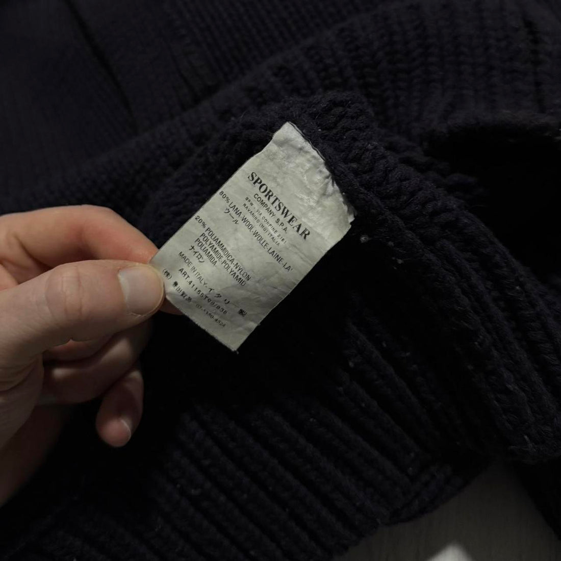 Stone Island 2004 Heavy Knit