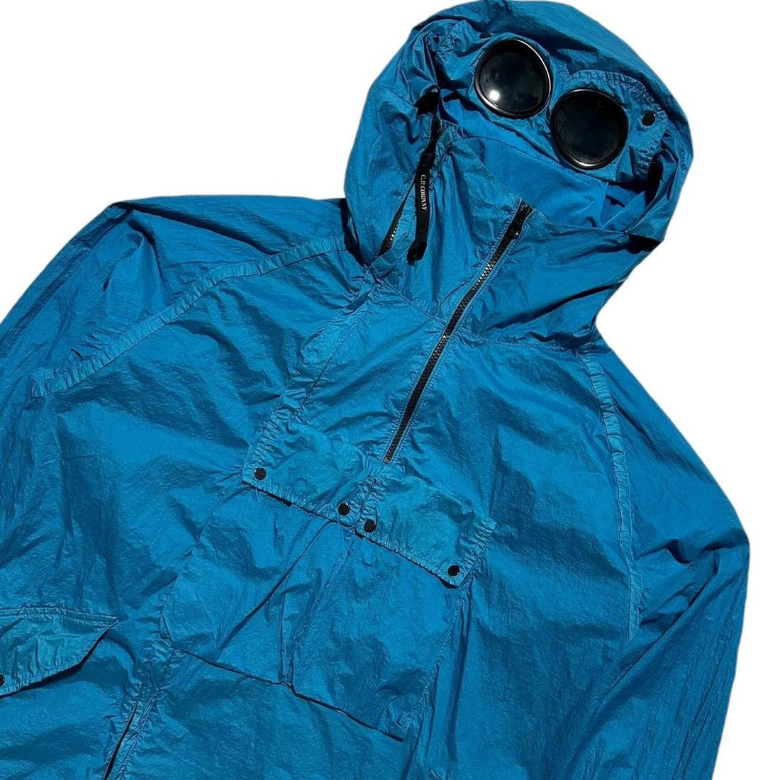 CP Company Nyfoil Blue La Mille Goggle Jacket – TobyTides