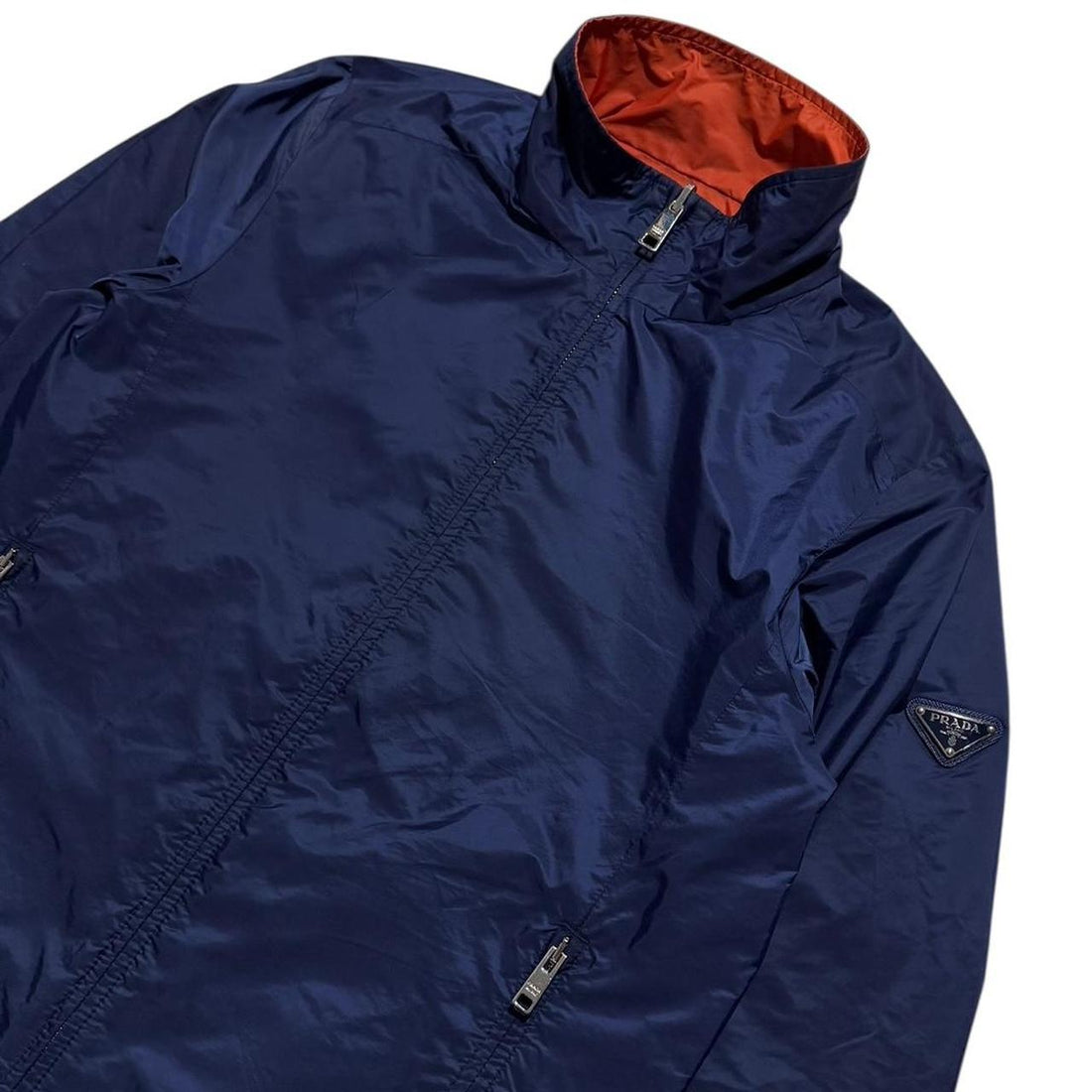 Prada Reversible Nylon Windbreaker Jacket