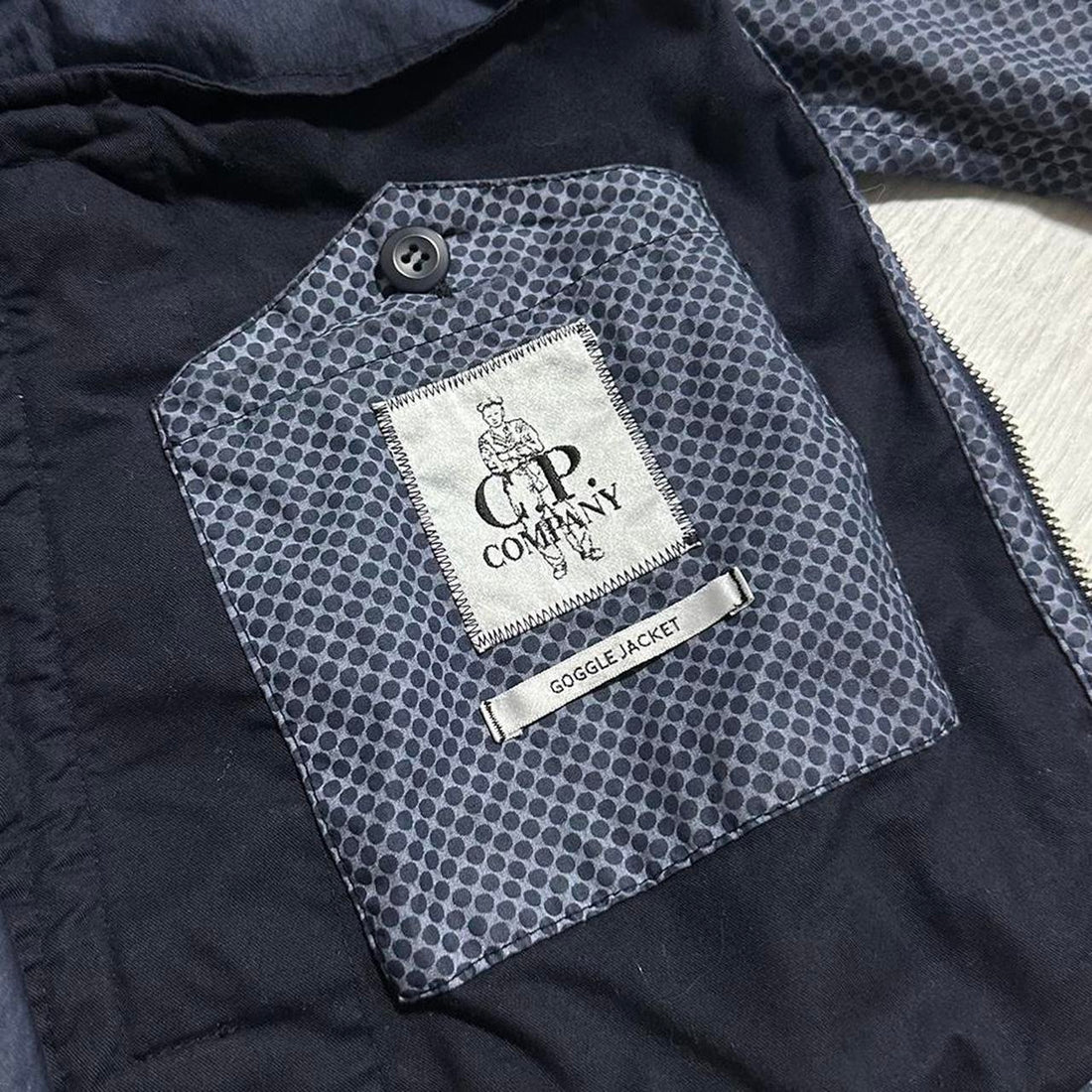 CP Company Polka Dot Goggle Jacket