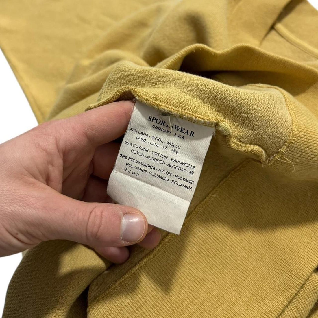 Stone Island A/W 1997 Fleece Pullover Jumper