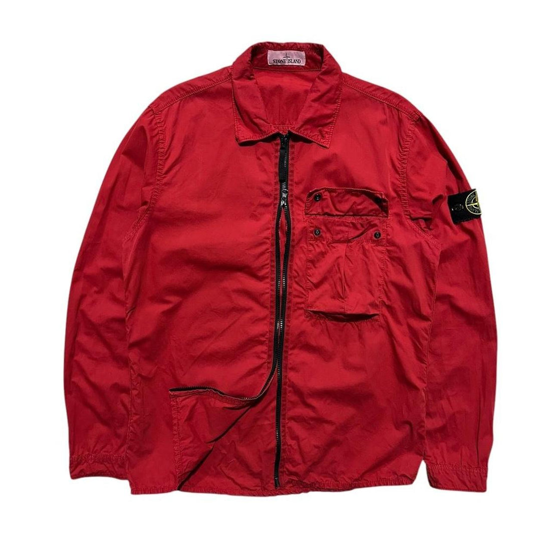 Stone Island Red Overshirt