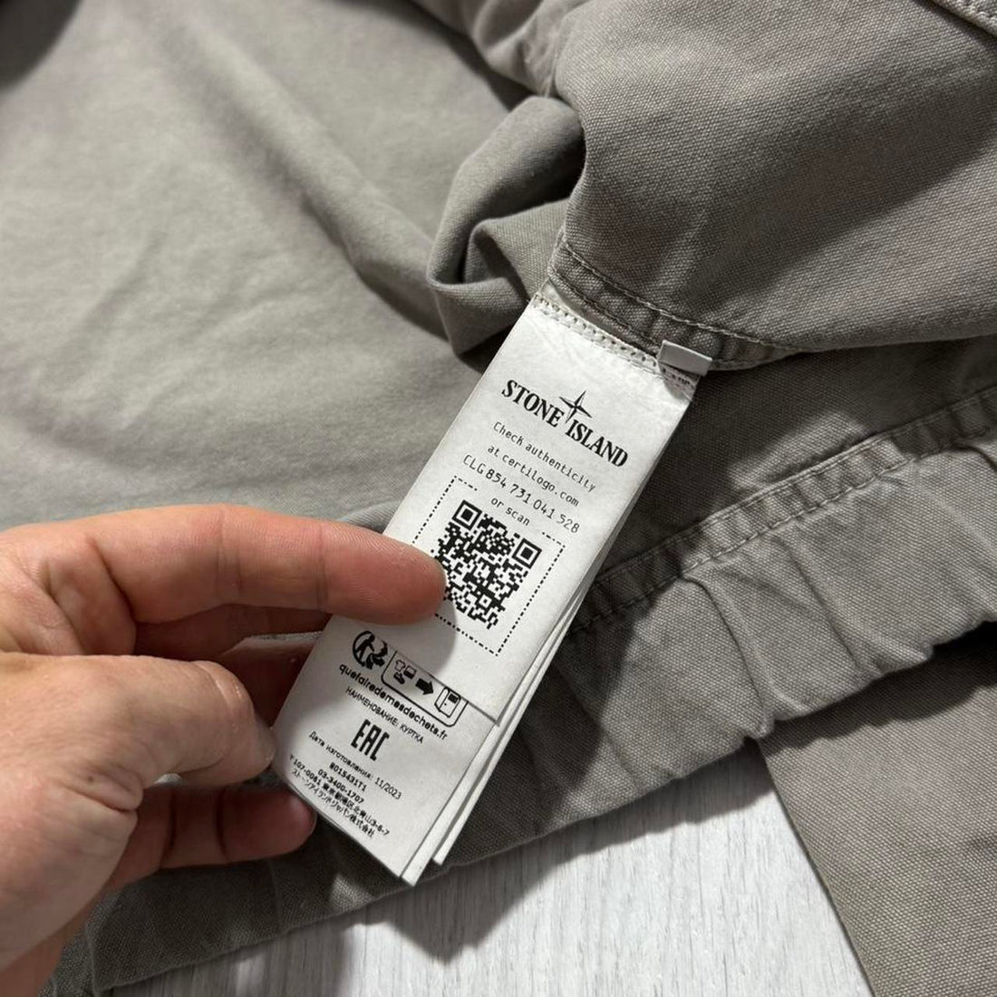 Stone Island Tinto Terra Panama Jacket