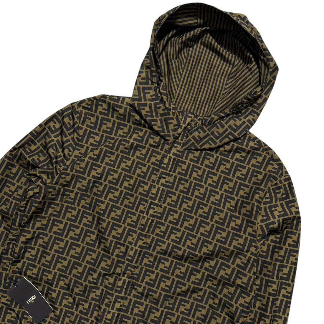 Fendi Zucca Print Reversible Jacket