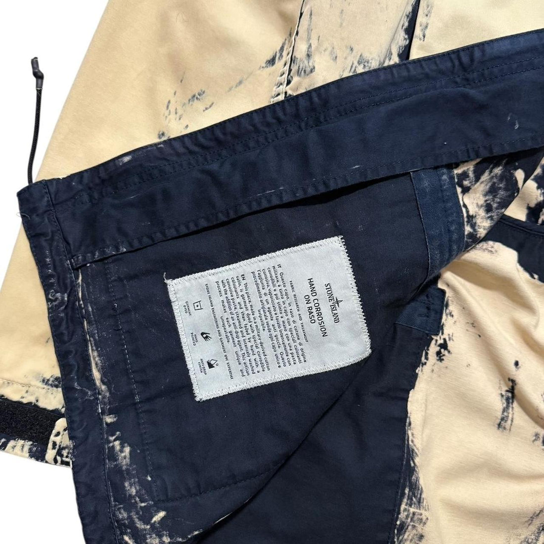 Stone Island 2017 Hand Corrosion On Raso Jacket