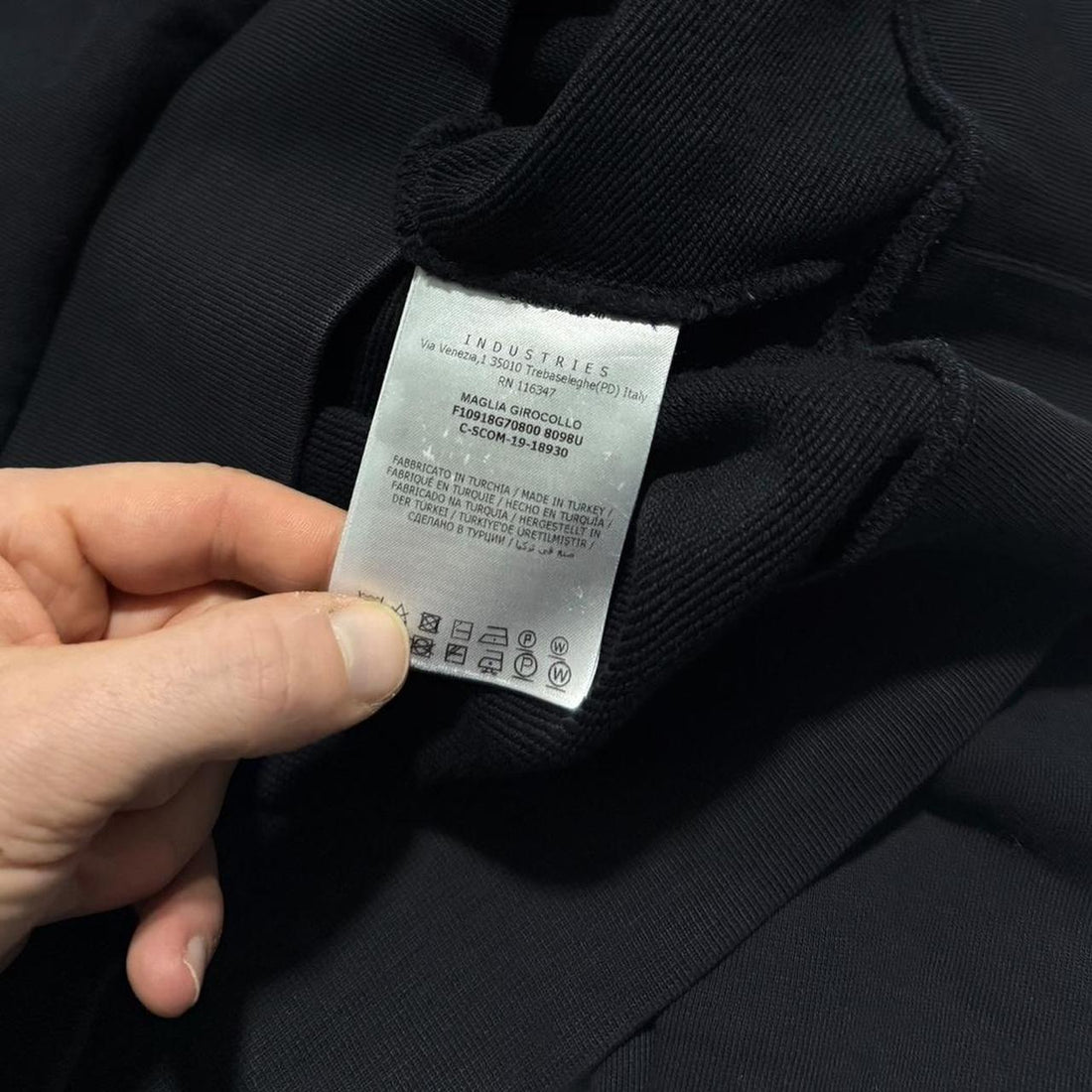 Moncler Side Logo Pullover Crewneck