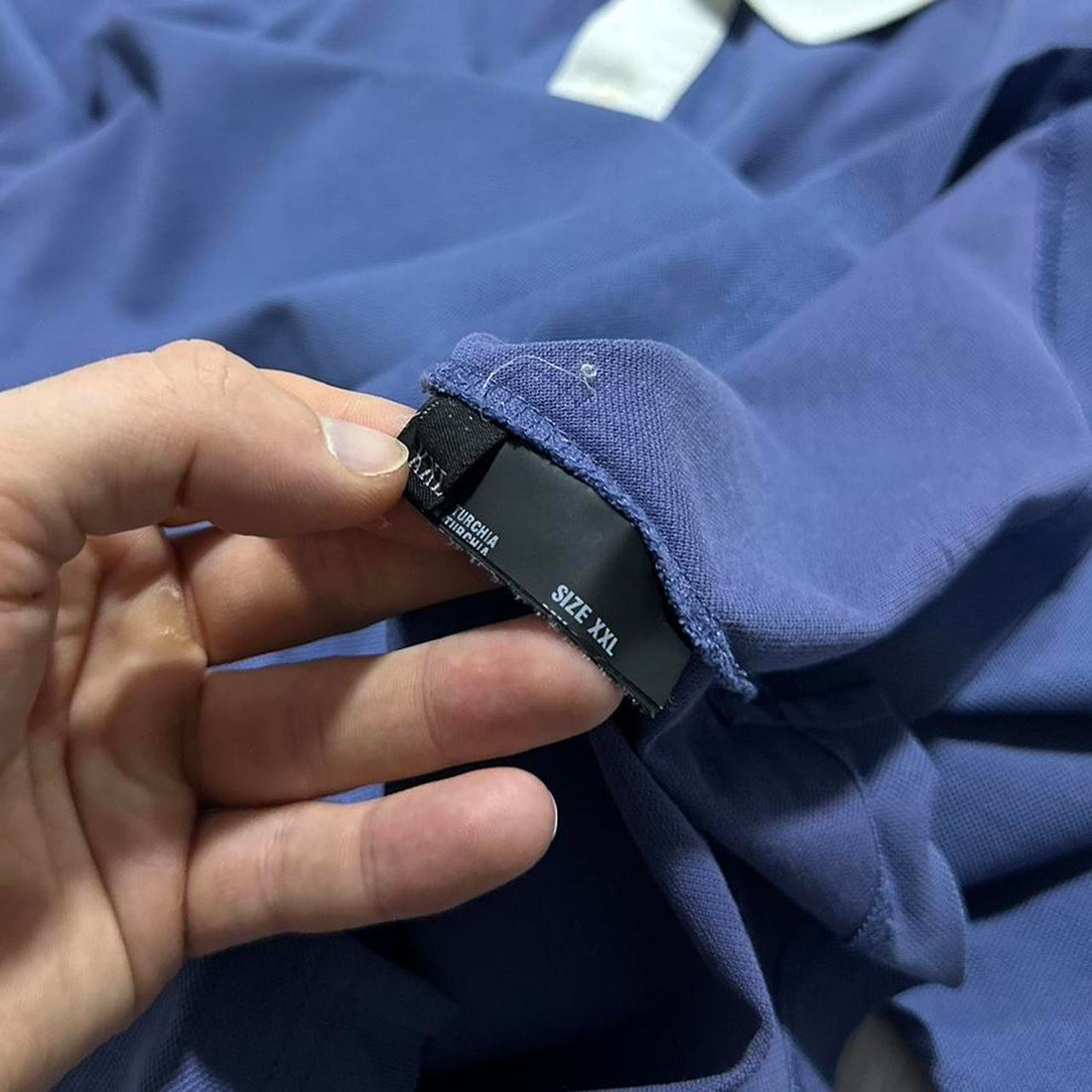 Prada Blue Polo Top