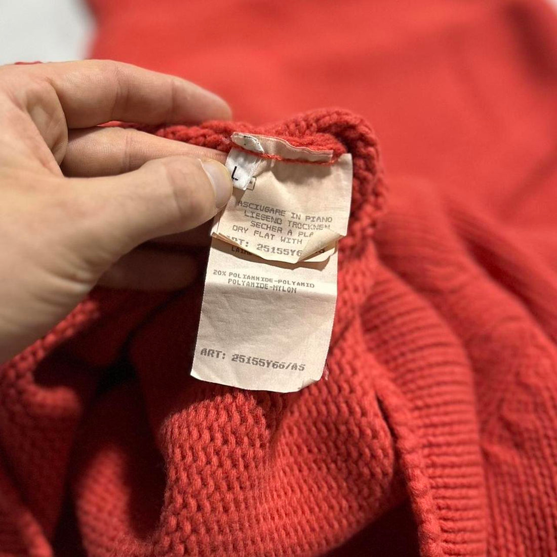 Stone Island A/W 1996 Heavy Wool Pullover Jumper