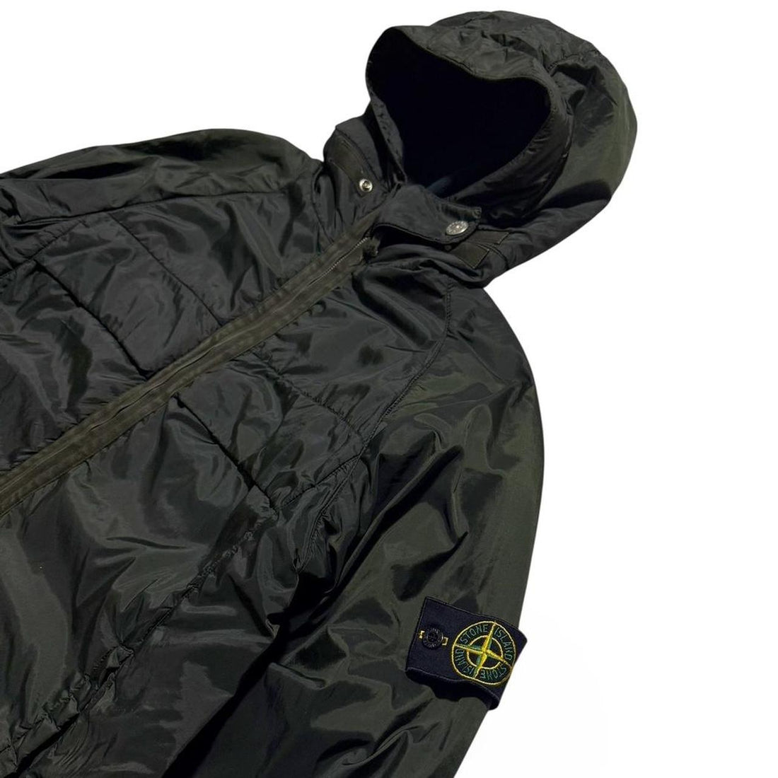 Stone Island Fleece Lined Nylon Jacket