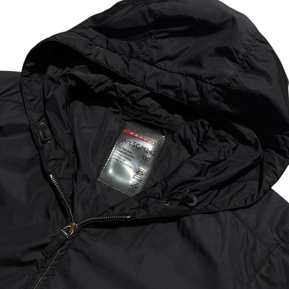 Prada Black Nylon Jacket