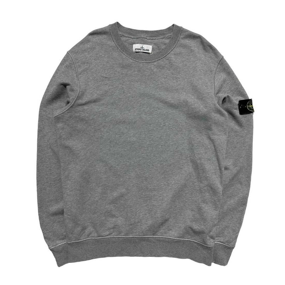 Stone Island Grey Pullover Crewneck