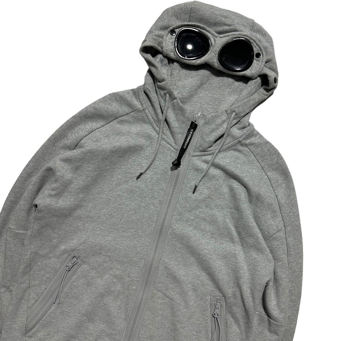 CP Company Grey Full Zip Hoodie