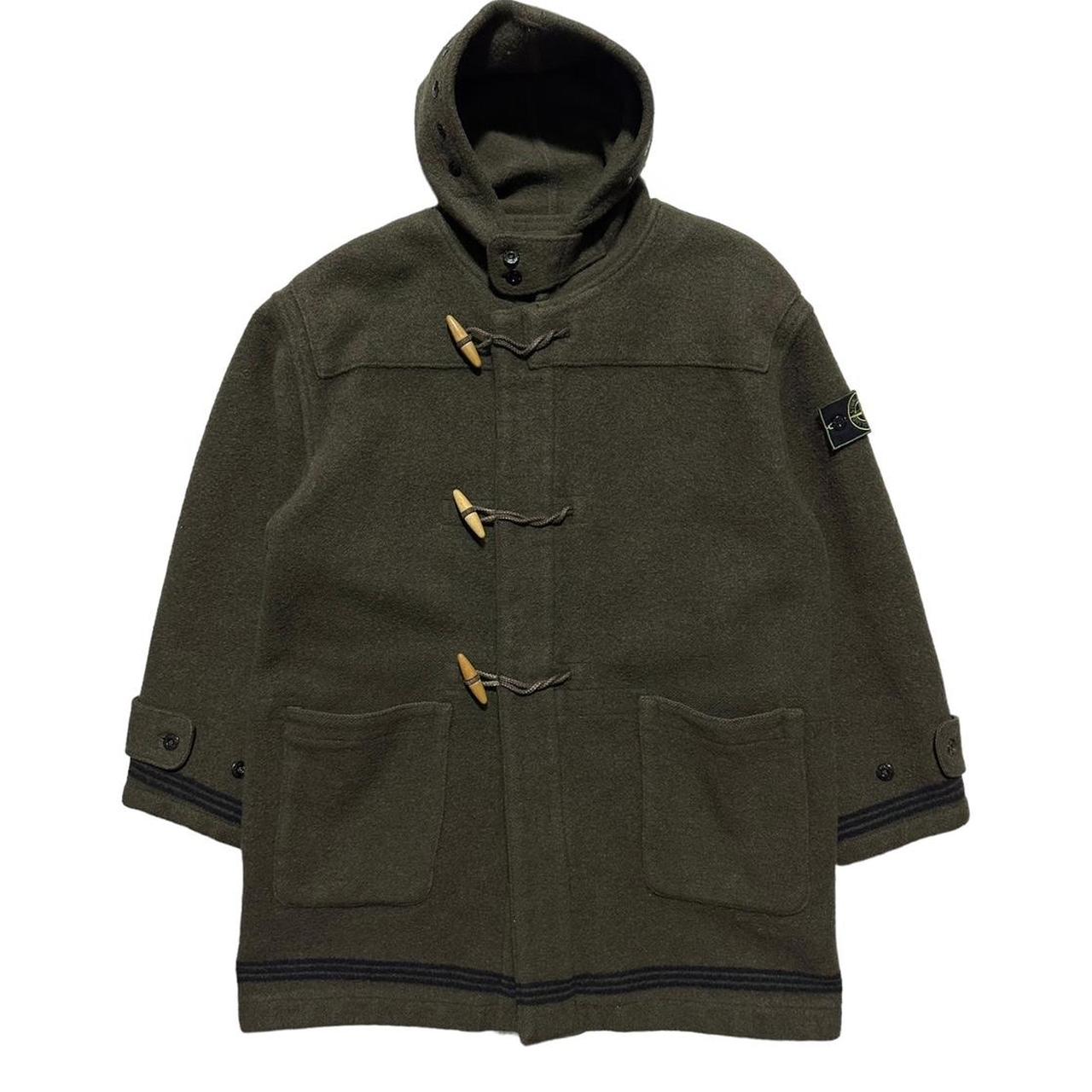 ジャケット・アウター 80s STONE  MONTGOMERY DUFFLE COAT STONE ISLAND 80s Montgomery duffle coat XL size Mint