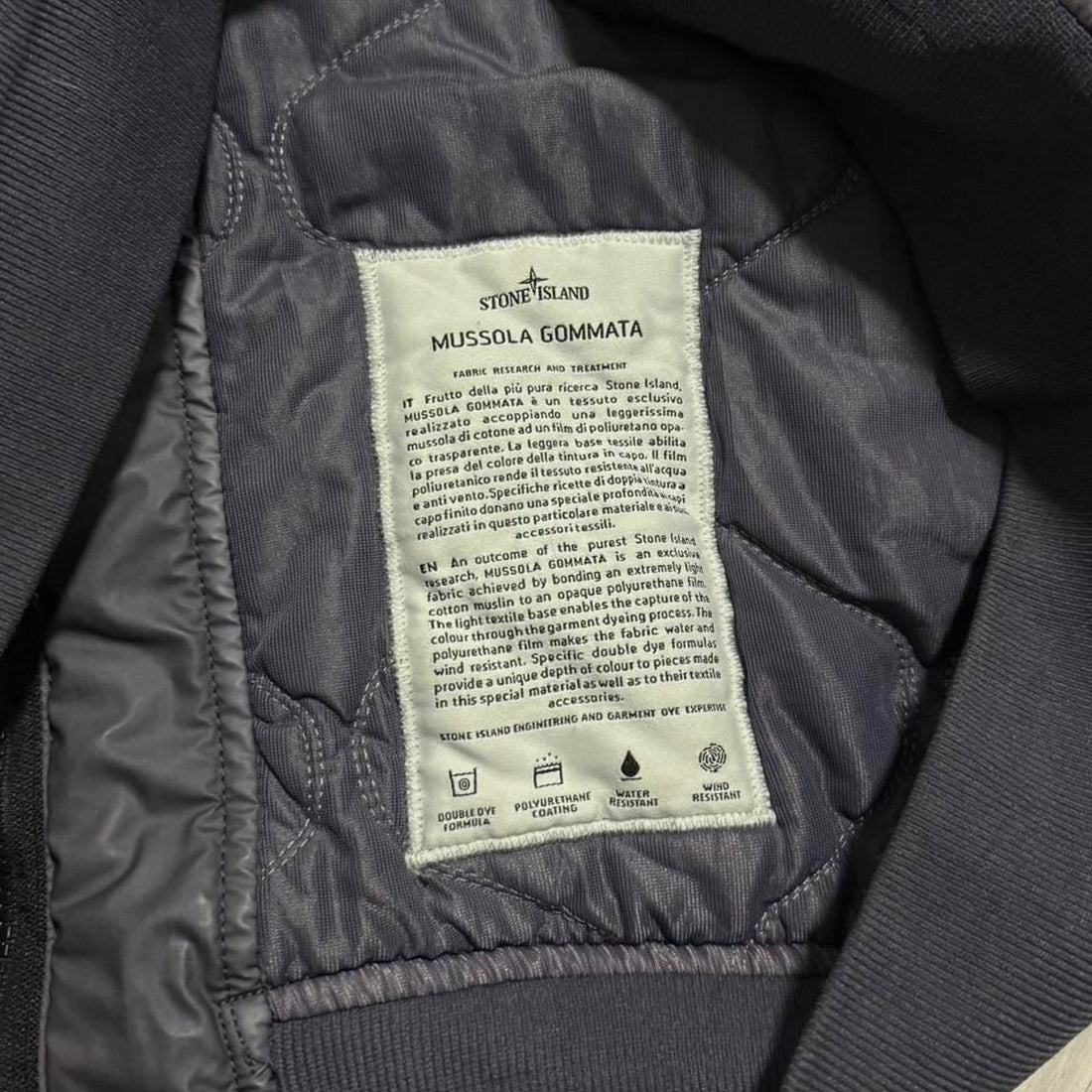 Stone Island Mussola Gommata Jacket