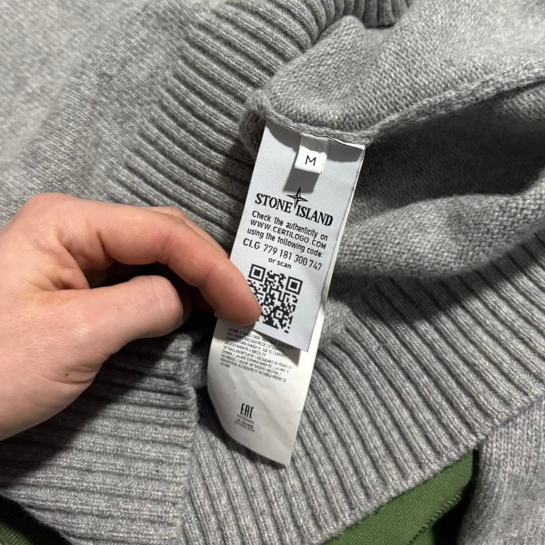 Stone Island Wool Pullover Jumper