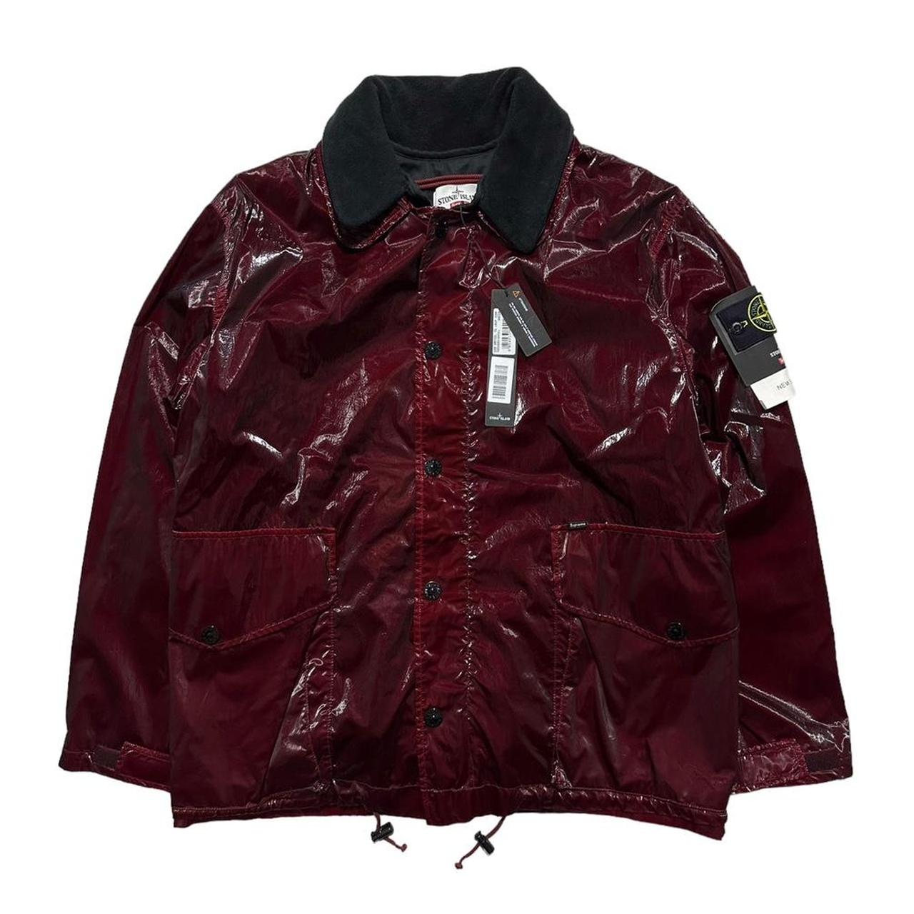 【むむん】Supreme STONE  SILK JACKET Supreme Stone Island New Glazed Silk Jacket – TobyTides