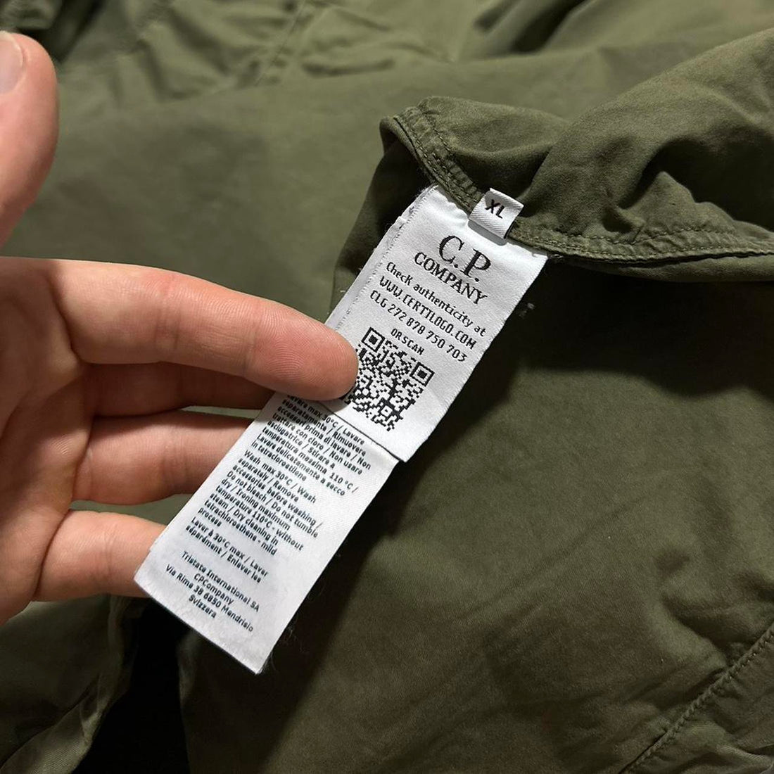 CP Company Khaki Smock Jacket