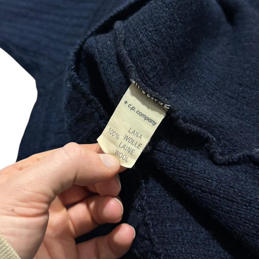 Stone Island Late 80's Heavy Knit Pullover Jumper