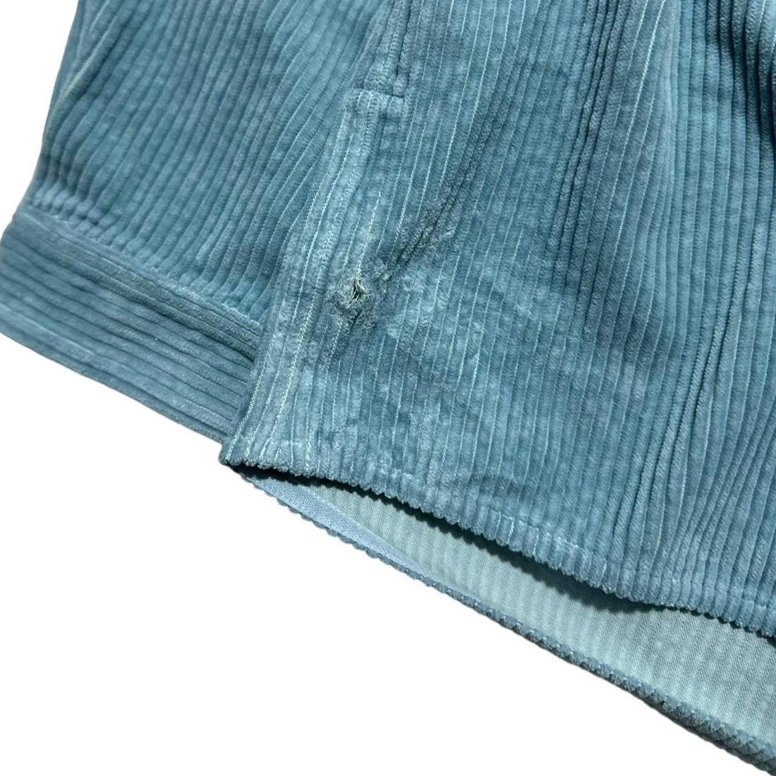 Stone Island Baby Blue Heavy Corduory Shirt